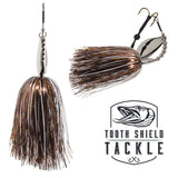 Tooth Shield Tackle Get Bent Series Double 9 Bucktail