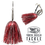 Tooth Shield Tackle Get Bent Series Double 9 Bucktail