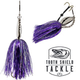 Tooth Shield Tackle Get Bent Series Double 9 Bucktail