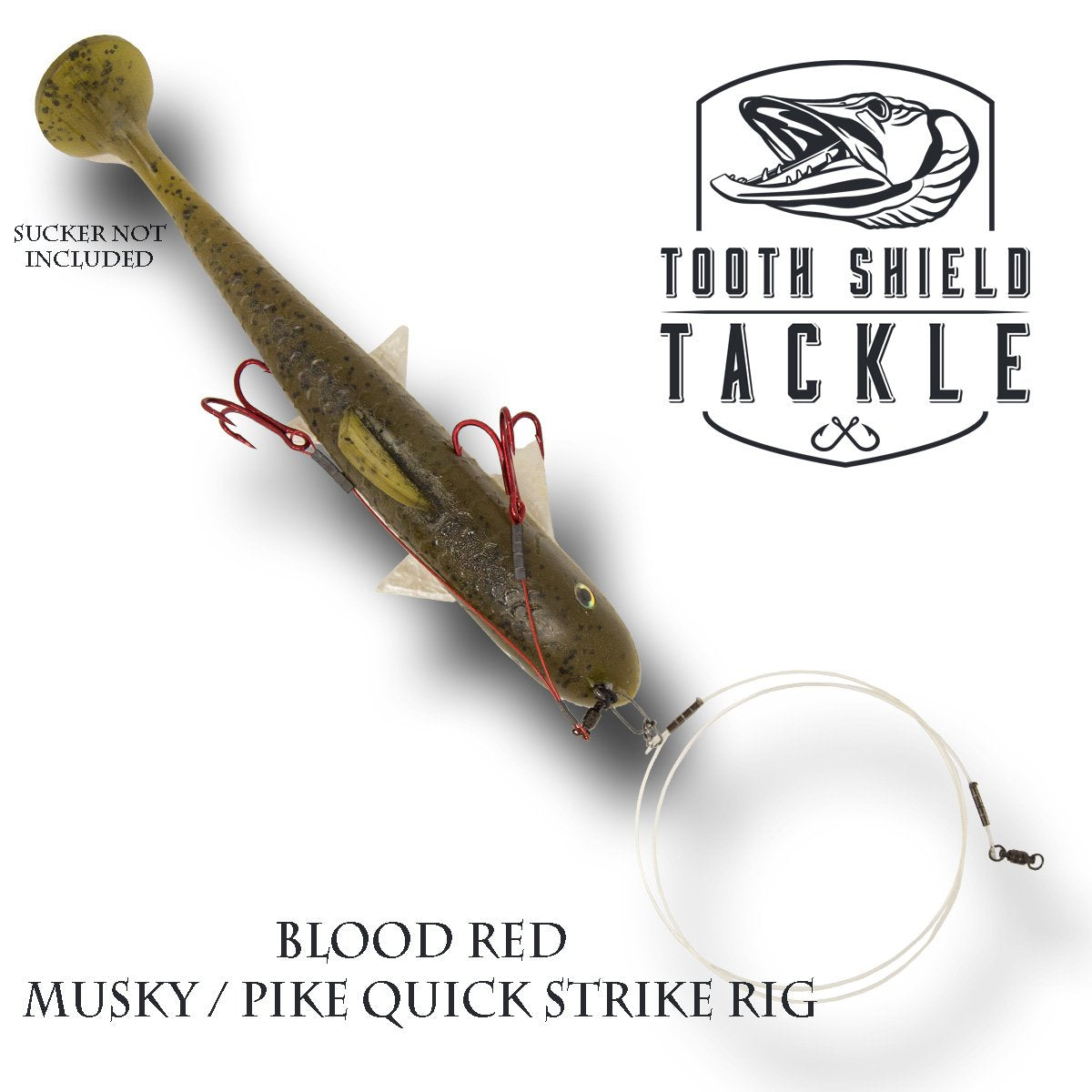  Tooth Shield Tackle 3 Pack Premium Fluorocarbon