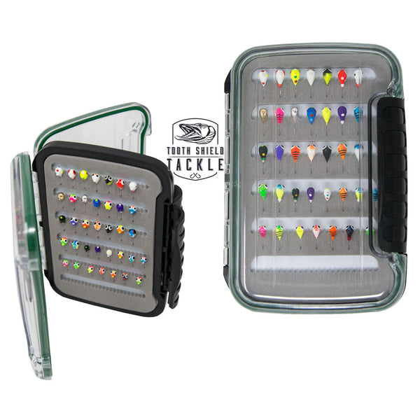 ice rigs tackle box Tungsten Ice Fishing Jig Kit