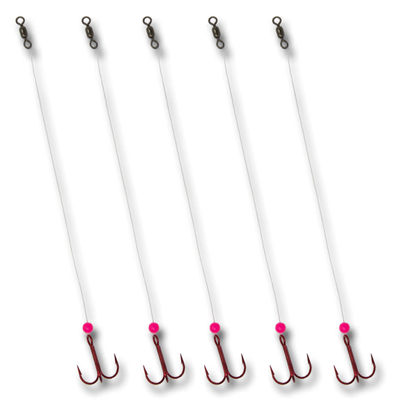 best fishing hooks for tip ups Treble Hooks, 110pcs Super Sharp Triple Fish Hook Classic Round Bend High Carbon Steel Treble Barbed Catfish Bass Trout Freshwater Saltwater (Black 1#) : Sports & Outdoors Unlock the Right Fishing Hook Types Solution to loose hooks on