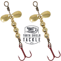 Tooth Shield Tackle Tungsten Walleye Chopper 2 Pack