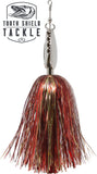 Tooth Shield Tackle Chubby Double 8 Musky Bucktail